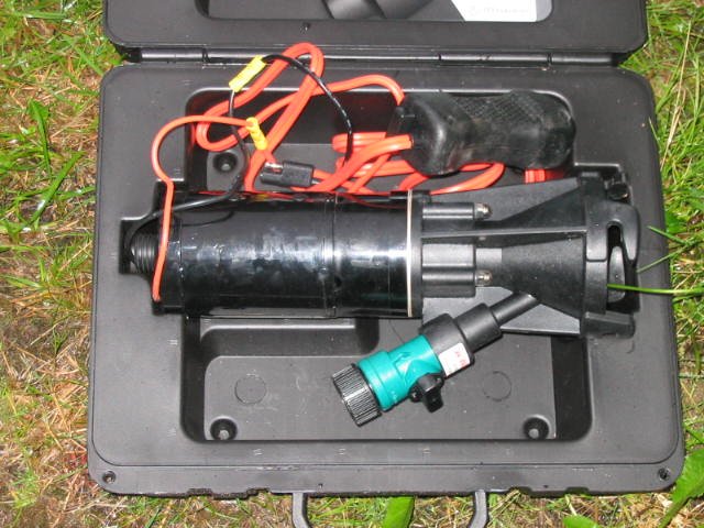 Flojet waste water pump kit.